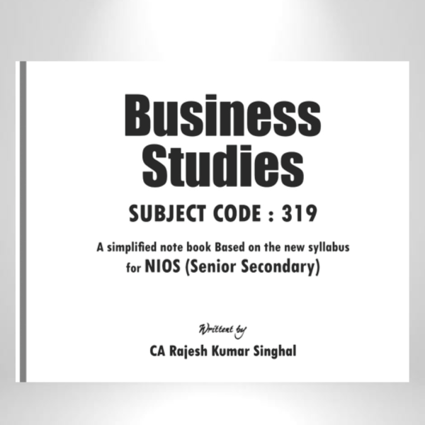 NIOS Business Studies (319) Simplified Notebook – Class 12th (New Syllabus) - Image 2